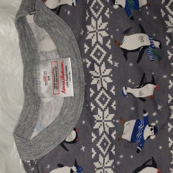 HA penguin parade pajama sz 4 - Picture 3 of 6